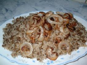 Image for Mujadarah (Lentils and Rice)